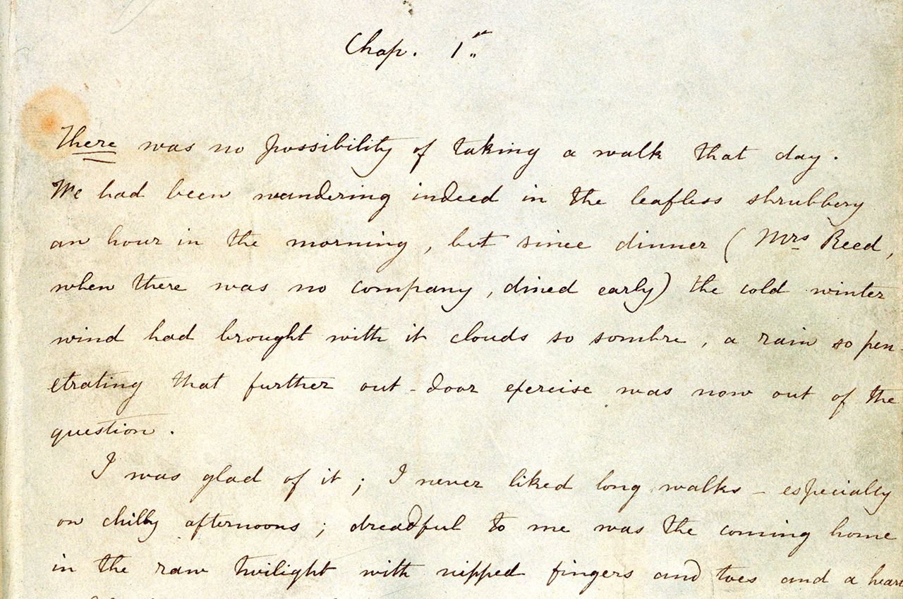 Jane Eyre Manuscript